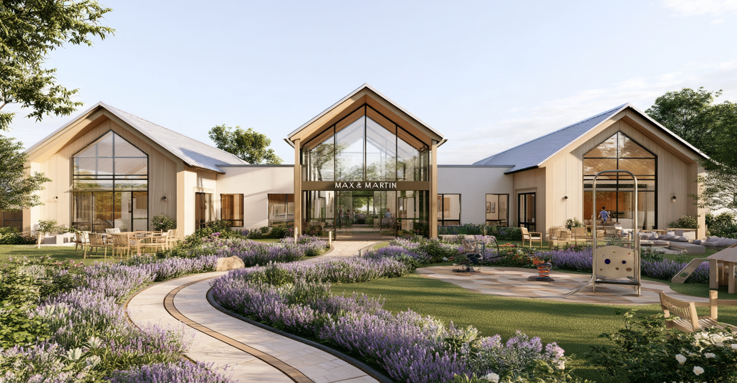 Max & Martin Hospice Facade Visualisation